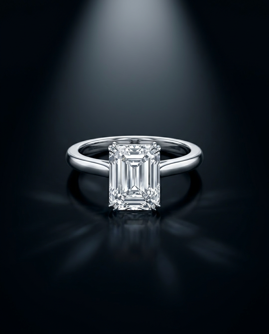 Celestine Solitaire Émeraude